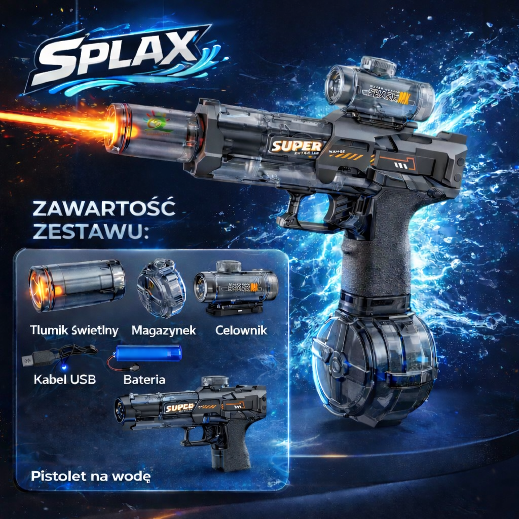 Pistolet maszynowy na wodę - Splax™